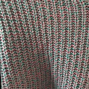 Rubbish Sweaters - Rubbish Blue and Purple Marled Crop Sweater Sz XS Rubbish Sweaters - Rubbish Blue and Purple Marled Crop Sweater Sz XS